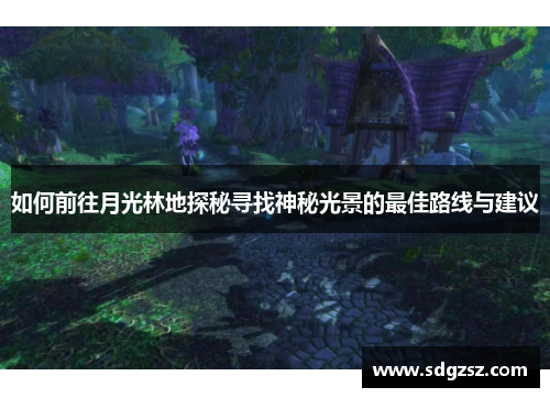 如何前往月光林地探秘寻找神秘光景的最佳路线与建议